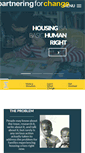Mobile Screenshot of partnering-for-change.org